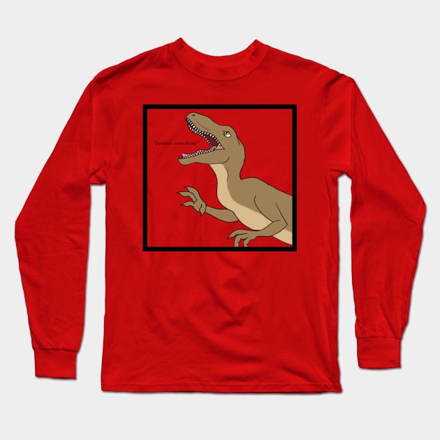 Furious Screeching Long Sleeve T-Shirt by possumtees